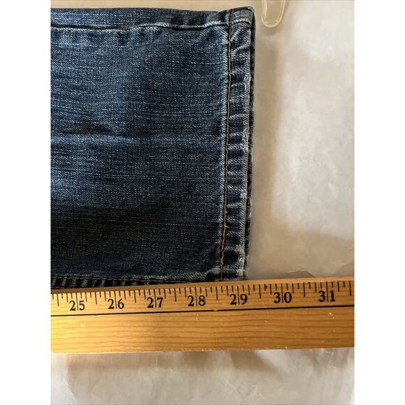 Levis 559 Jeans Men’s 36x30 Blue Medium Wash Cotton Denim Outdoor Y2K Distressed - Picture 8 of 16